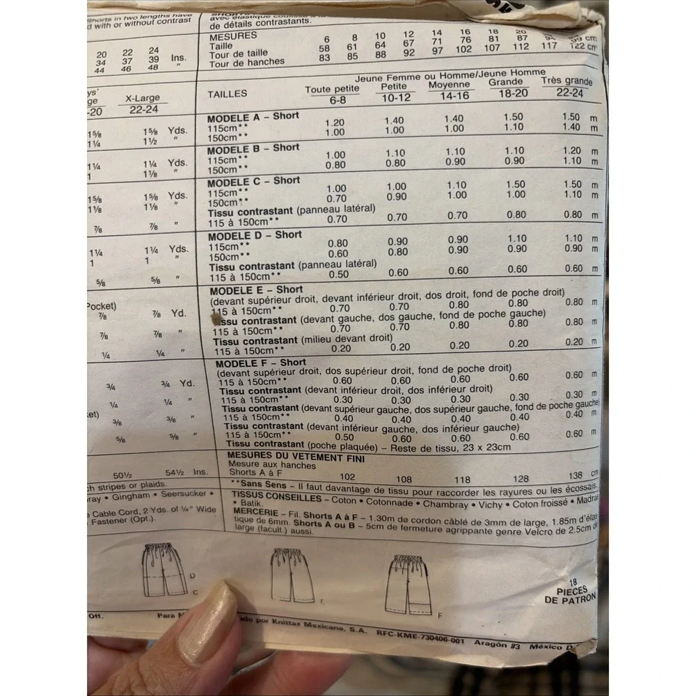 McCalls vintage 1989